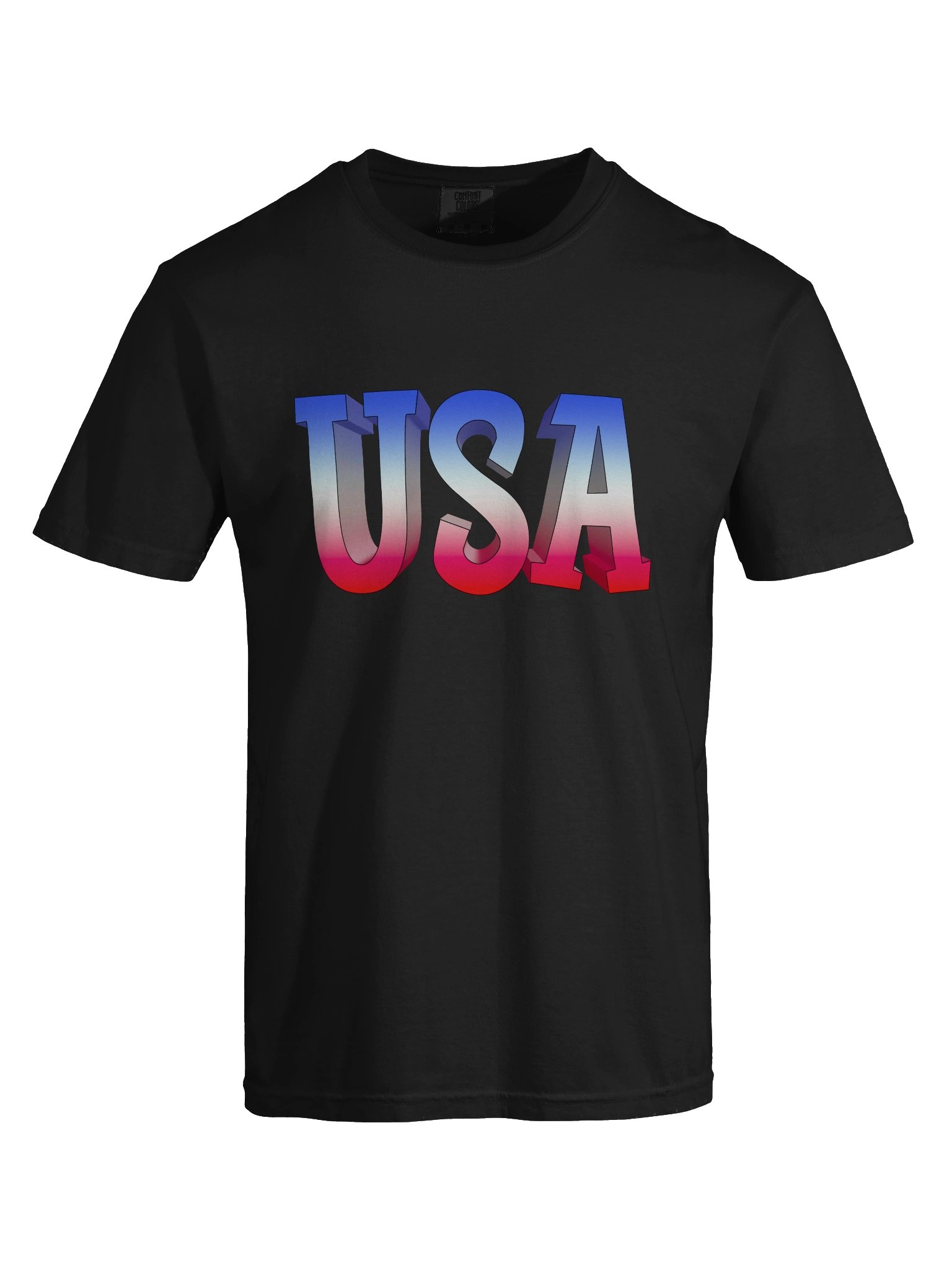 USA embossed Tee product image (7)