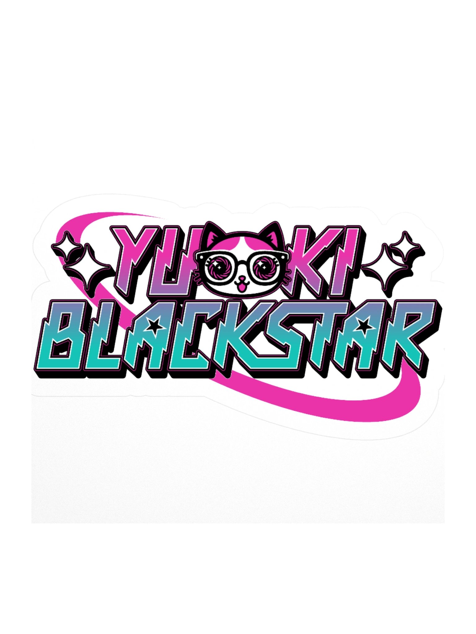 YukiBlackstar Sticker product image (1)
