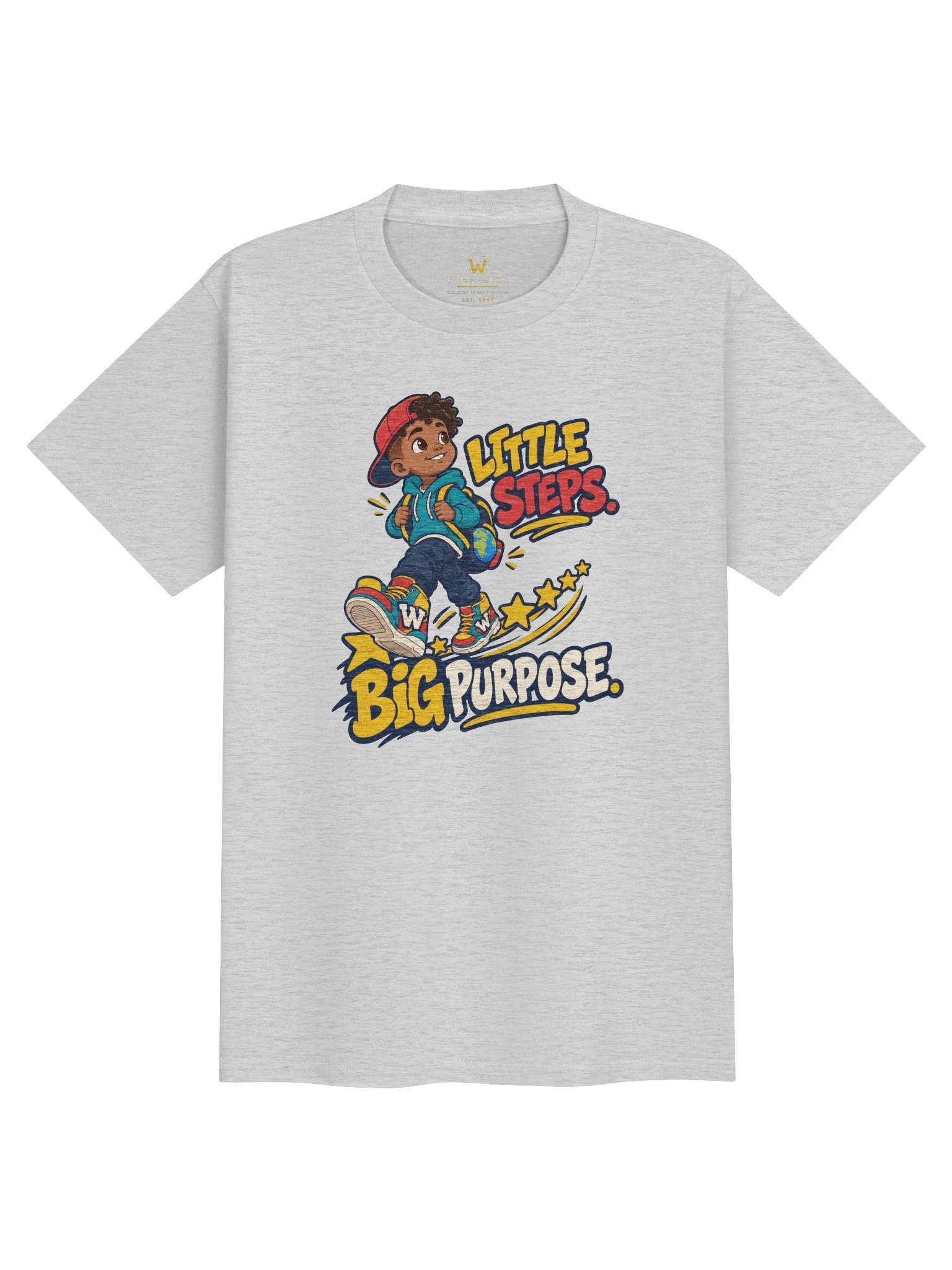 Little Steps. Big Purpose. Youth Tee product image (5)