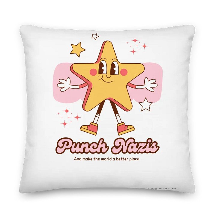 Make The World A Better - Premium Pillow White product image (2)