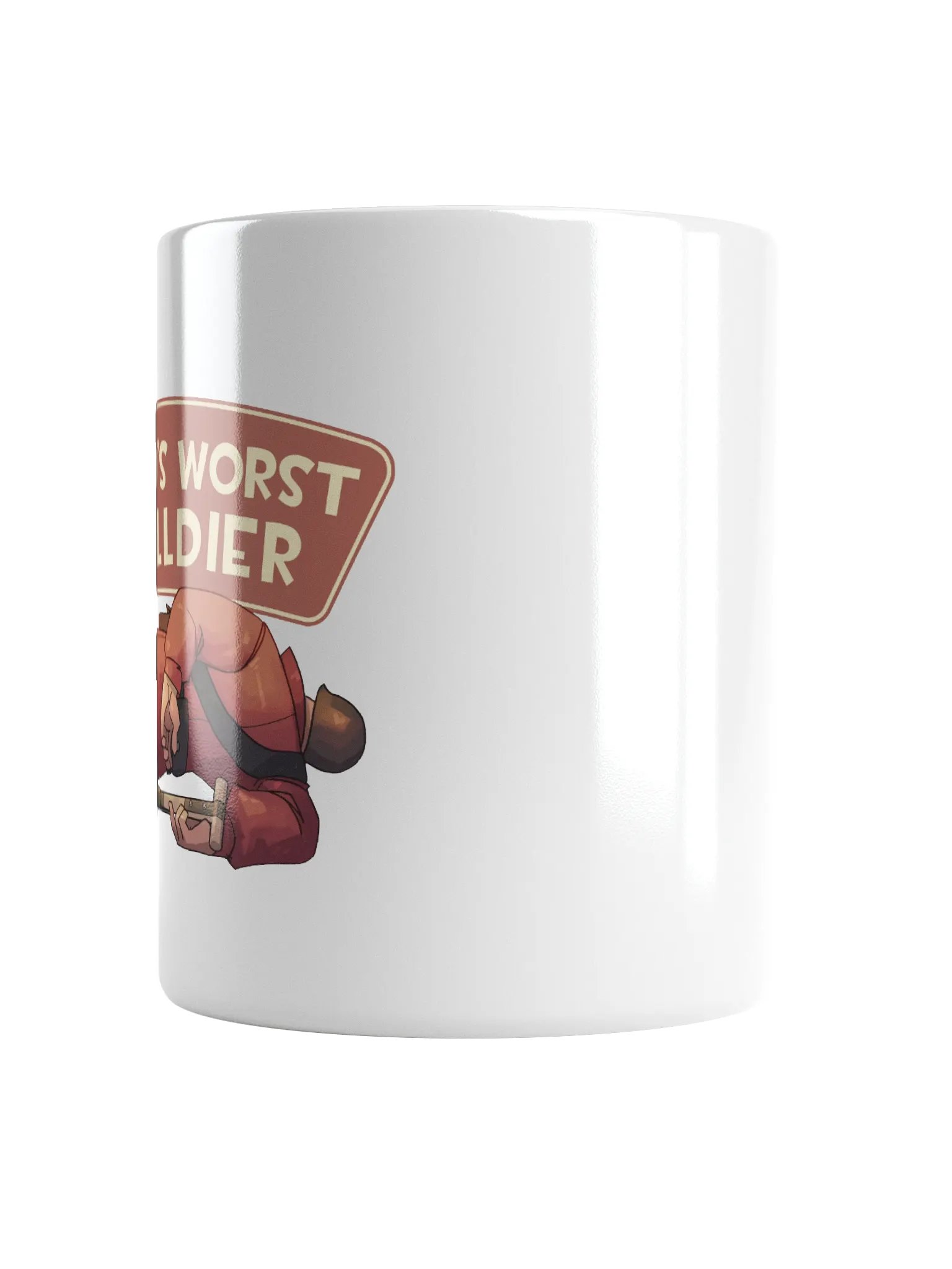 World's Worst Trolldier Mug product image (3)
