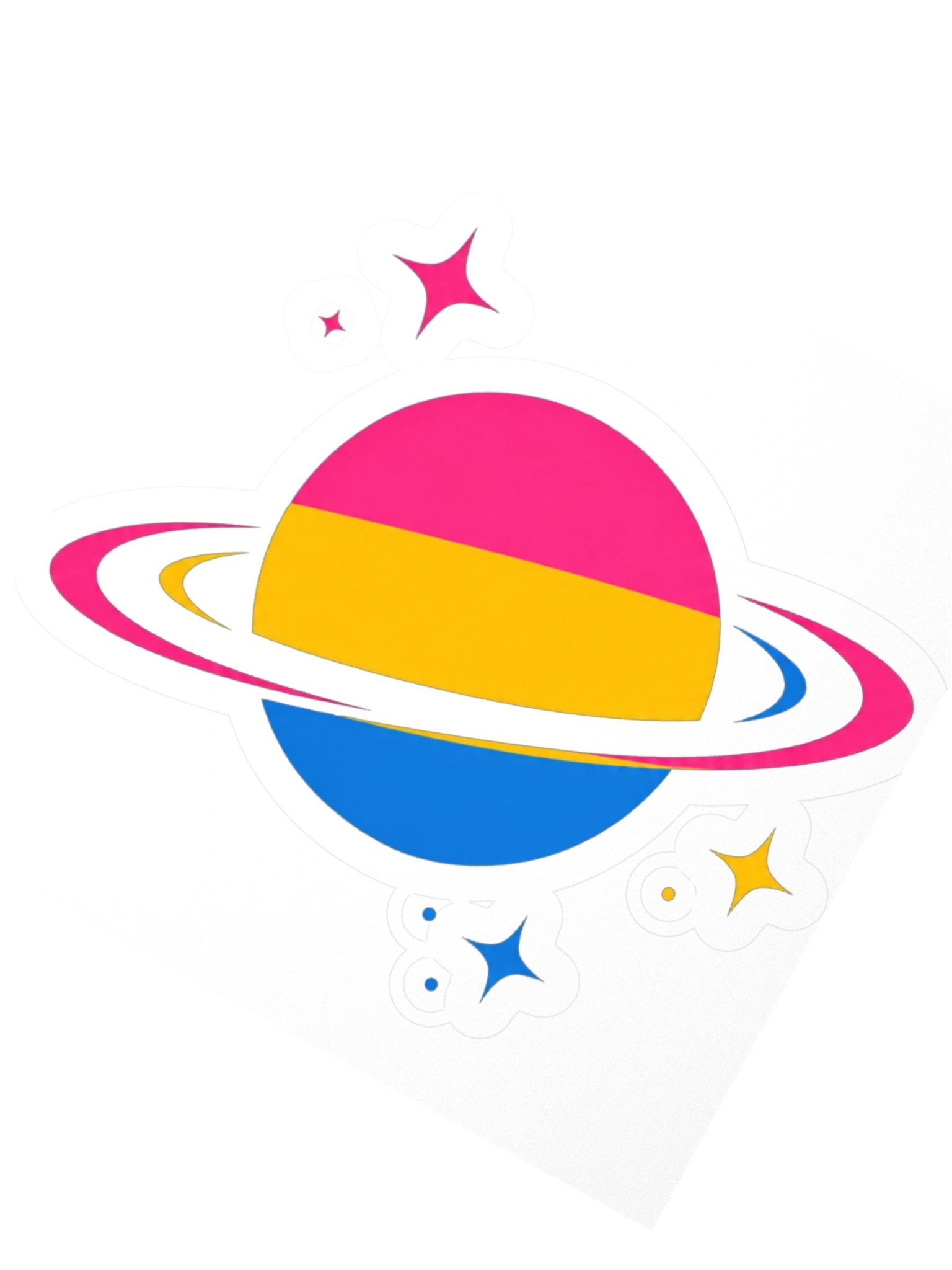 Pansexual Planet Sticker product image (5)