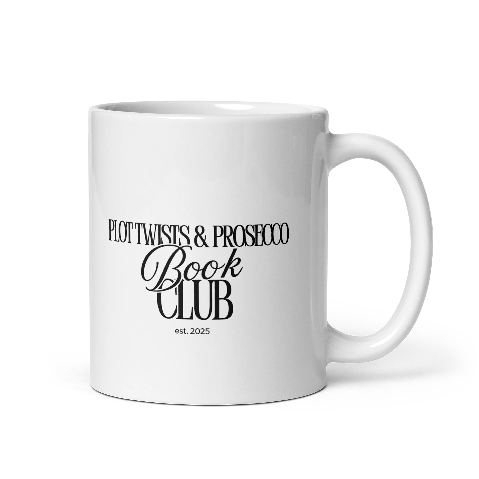 The Plot Twists & Prosecco Signature Mug product image (1)