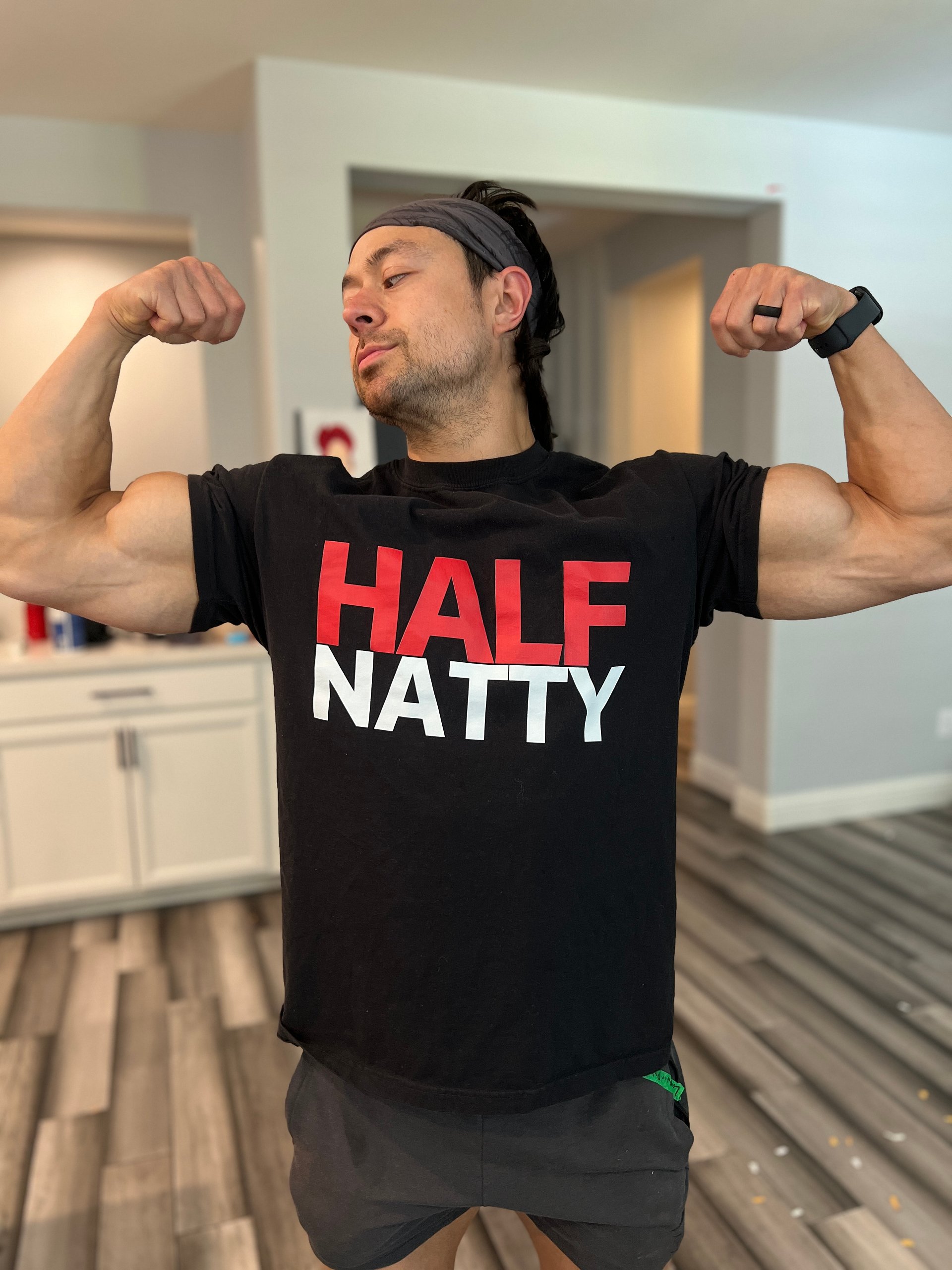 DROP #1: OG BLACK HALF NATTY Heavyweight T-Shirt product image (7)