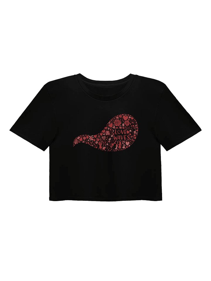 Love Waves Heart Crop Top product image (2)