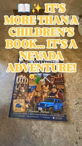 📖✨ IT’S MORE THAN A CHILDREN’S BOOK… IT’S A NEVADA ADVENTURE! 🏜️⛏️

Wondering what’s waiting inside Mrs. Mojo Adventures — Bo...