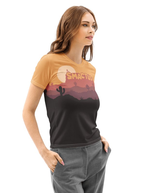 Ladies Cotton Crew T! product image (1)