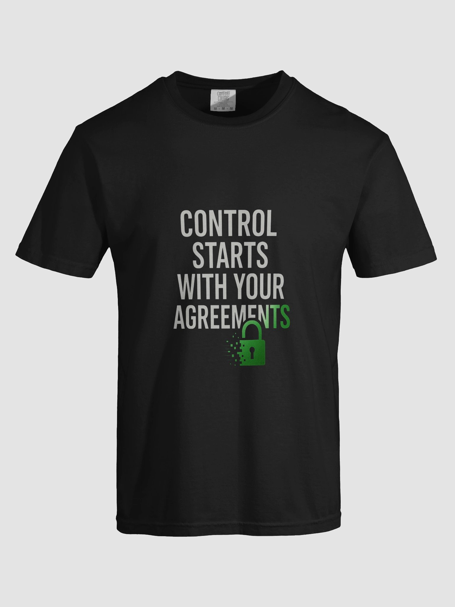 Control Start with your Agrements T-Shirt product image (93)