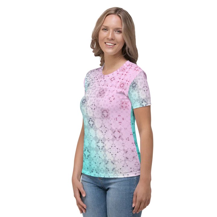 Symmetry in Bloom Women's Crew Neck T-Shirt product image (1)