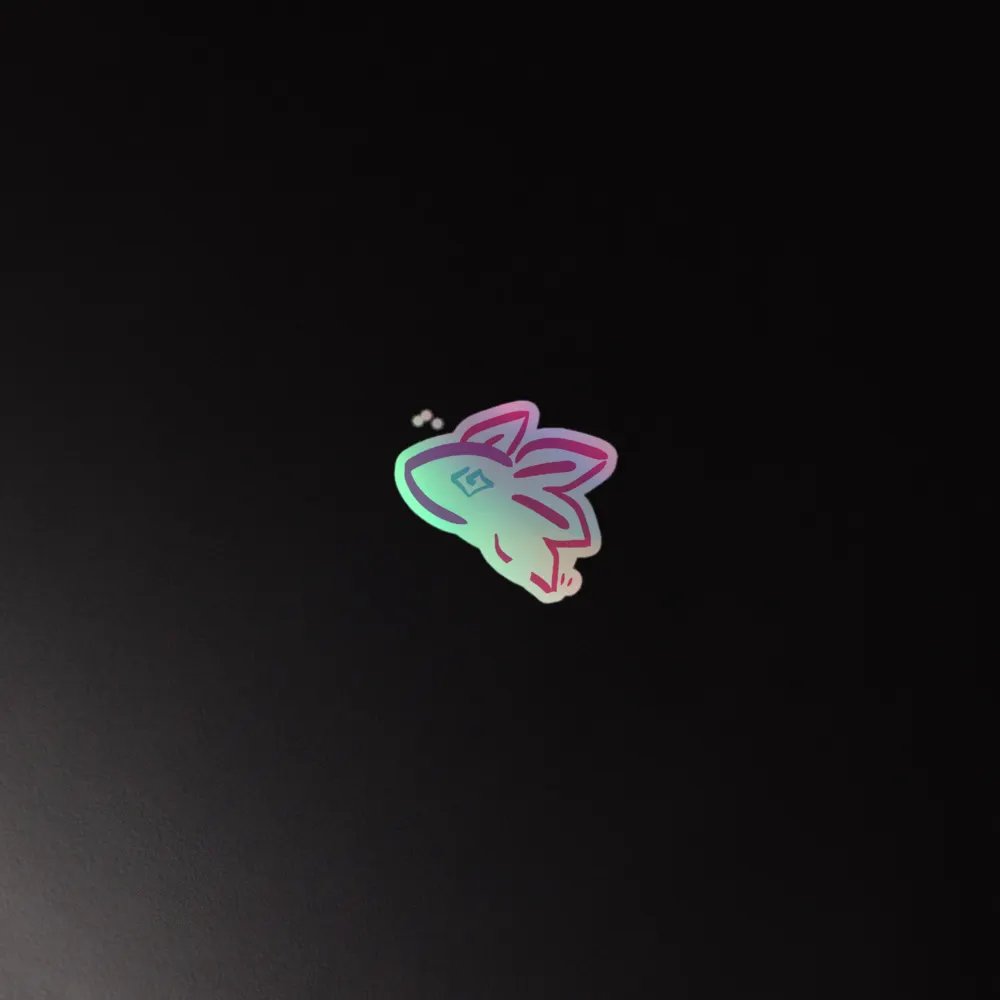 Term Tag | Holographic Sticker product image (2)