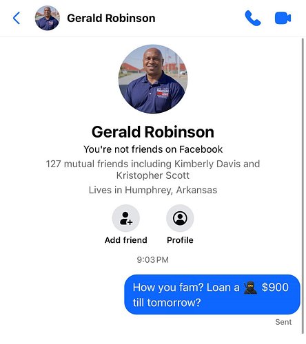 So THIS Is Why Gerald Robinson Blocked Me?? 😭😭😤