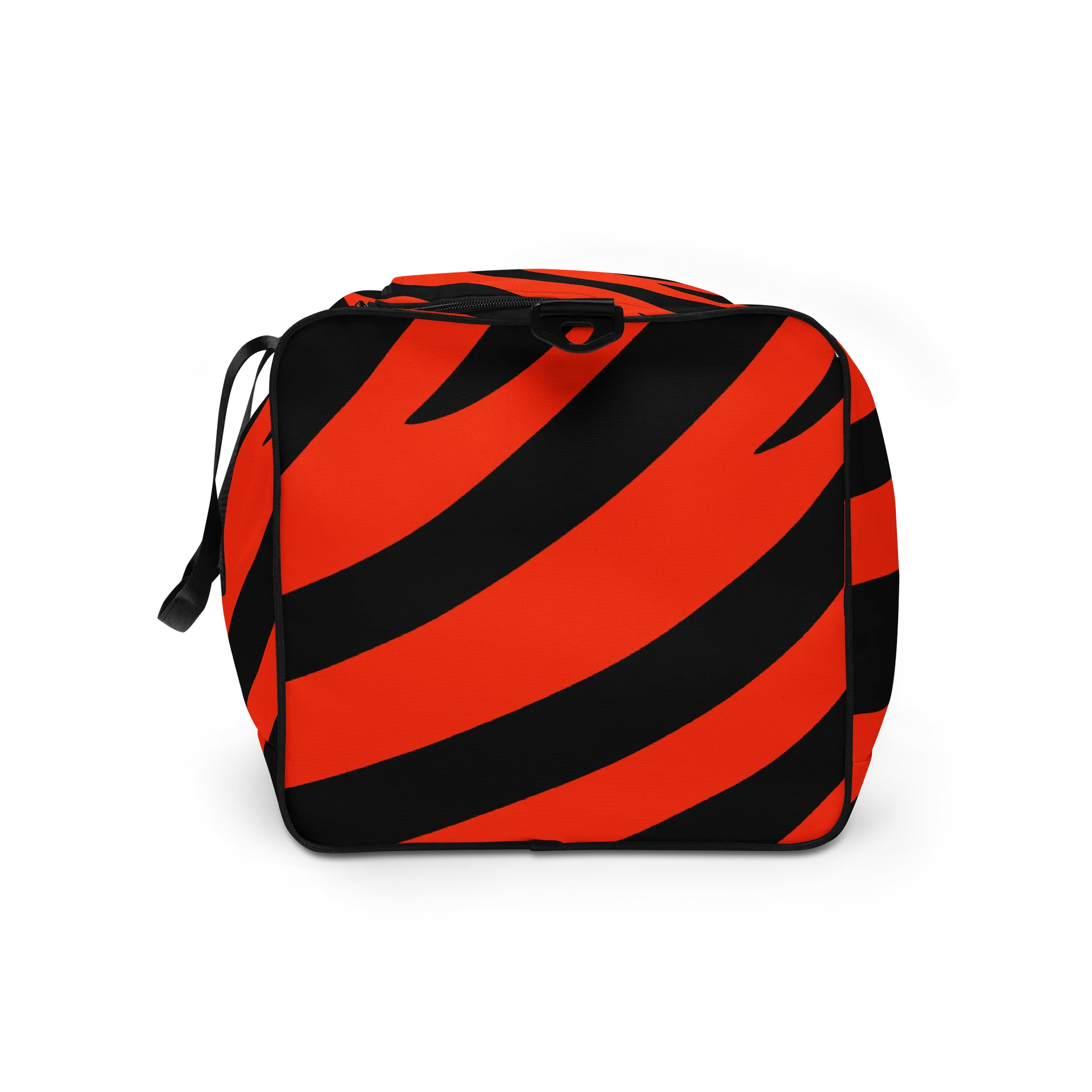 Tiger Print Duffle Bag – Orange Black product image (9)