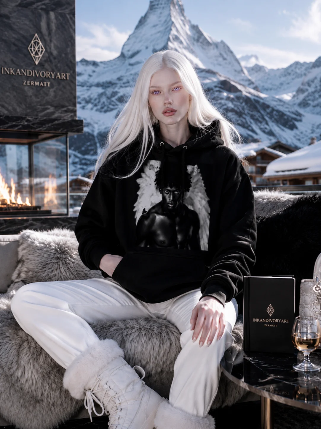 Archangel Seraphiel Hoodie - Graphic Hoodie product image (1)
