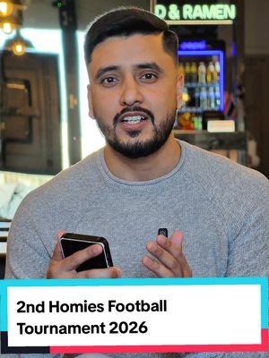 2nd Homies Cup Football ⚽Tournament in Warsaw Poland. Get registered until 30th March: +48 578 269 116. 🗓️ April 5, 2026. 📍 Warsaw, Poland. Organised by: Homies FC.