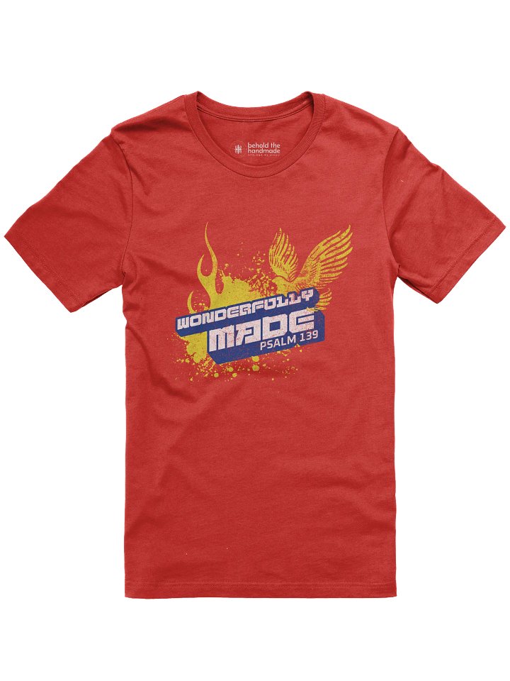 Wonderfully Made- Psalm 139, Short Sleeved T- Shirt product image (2)