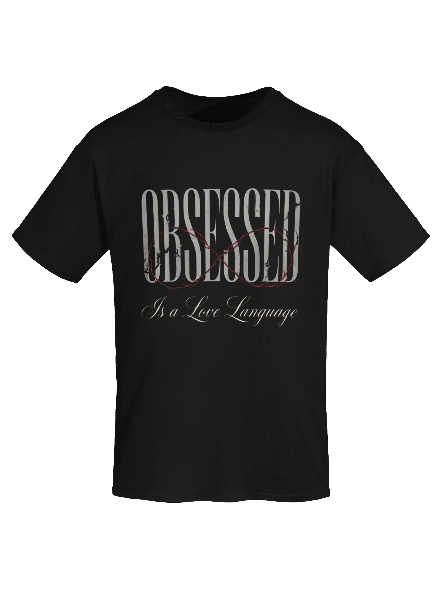 The Obsession Manifesto Tee | Dark Romance Luxury Streetwear product image (5)