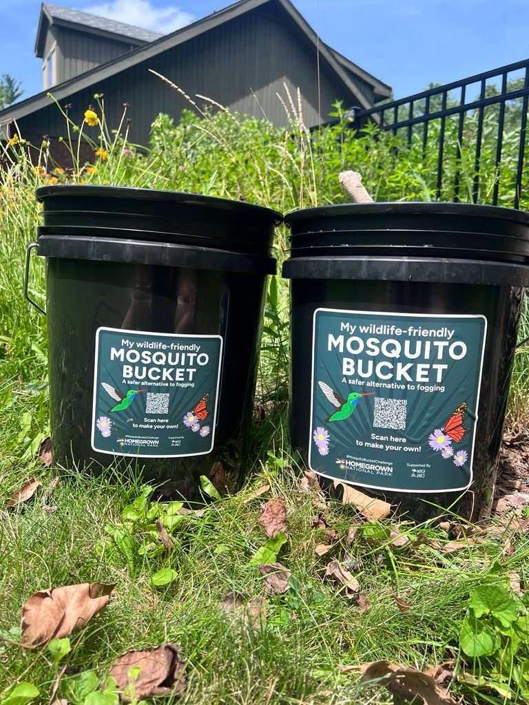Mosquito Bucket Challenge (Vinyl Sticker) product image (2)