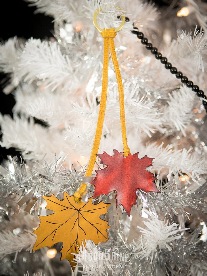 Autumn Maple Leaves Bag Charm Tassel product image (2)