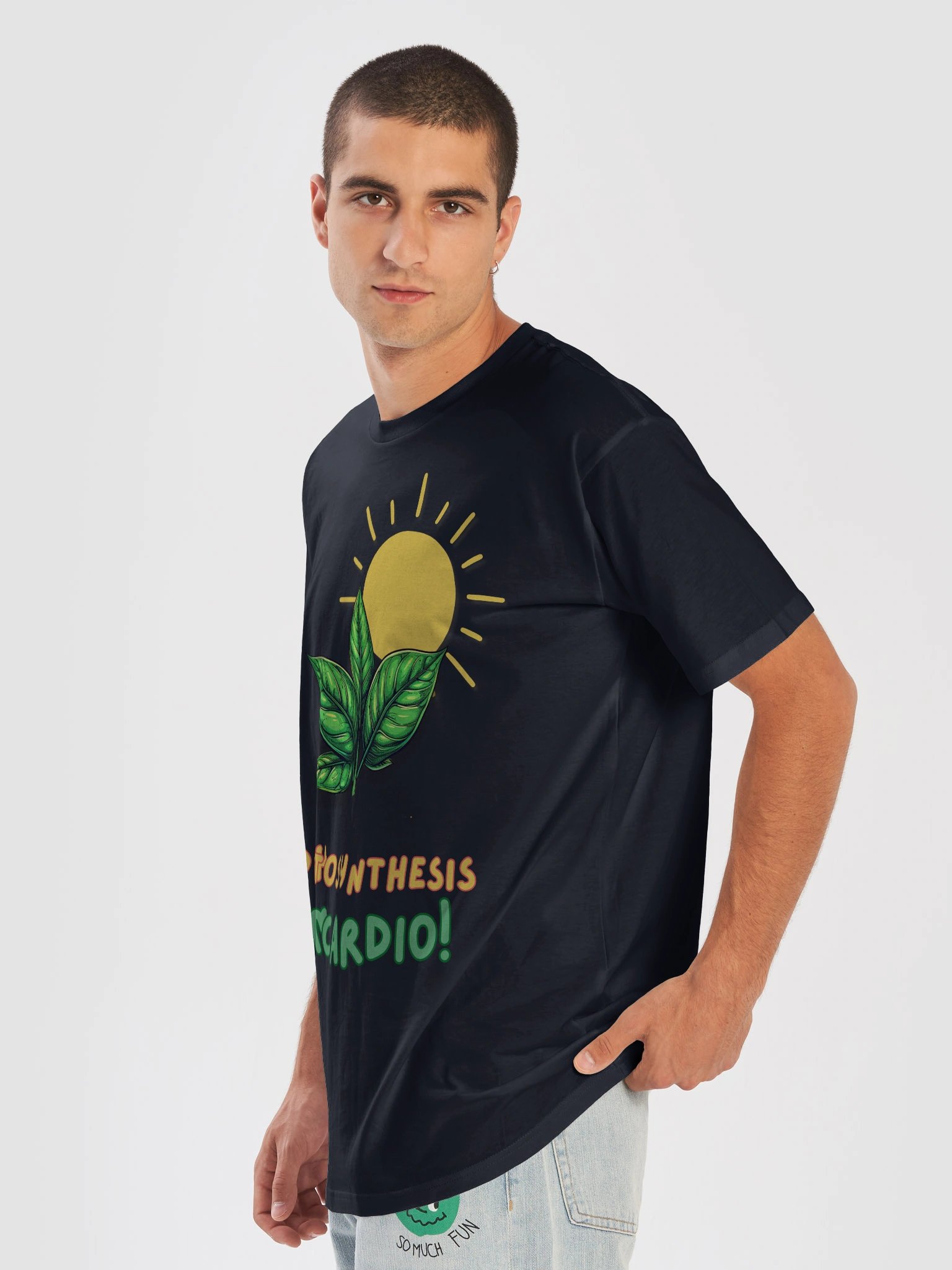 Cheerful Plant Cartoon T-Shirt product image (35)