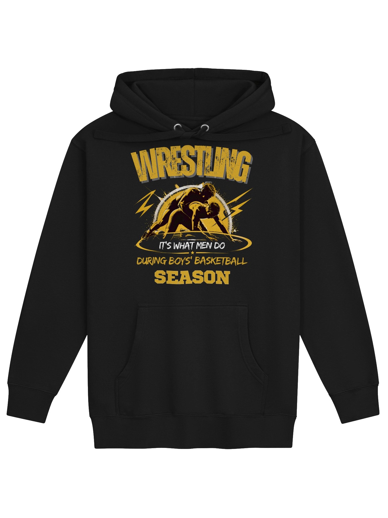 Wrestling Season Lightning Hoodie product image (2)