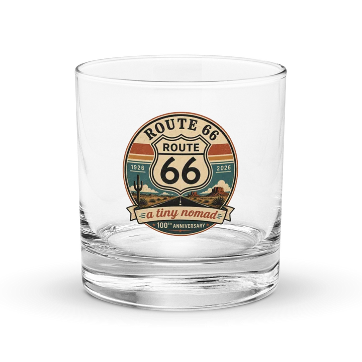 Limited Edition Route 66 Centennial Rocks Glass product image (1)