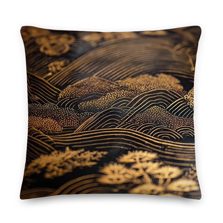 Keeper of the Golden Archive – Zen Scholar Cushion Cover product image (2)