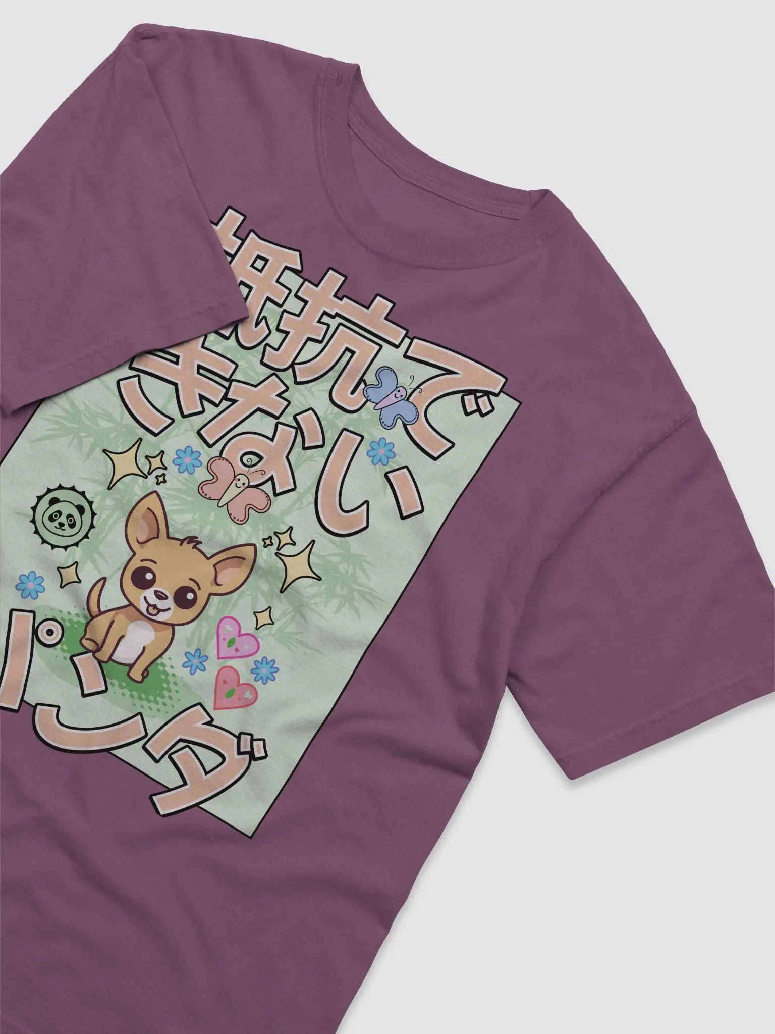 Whimsical Dog and Butterflies T-Shirt product image (11)