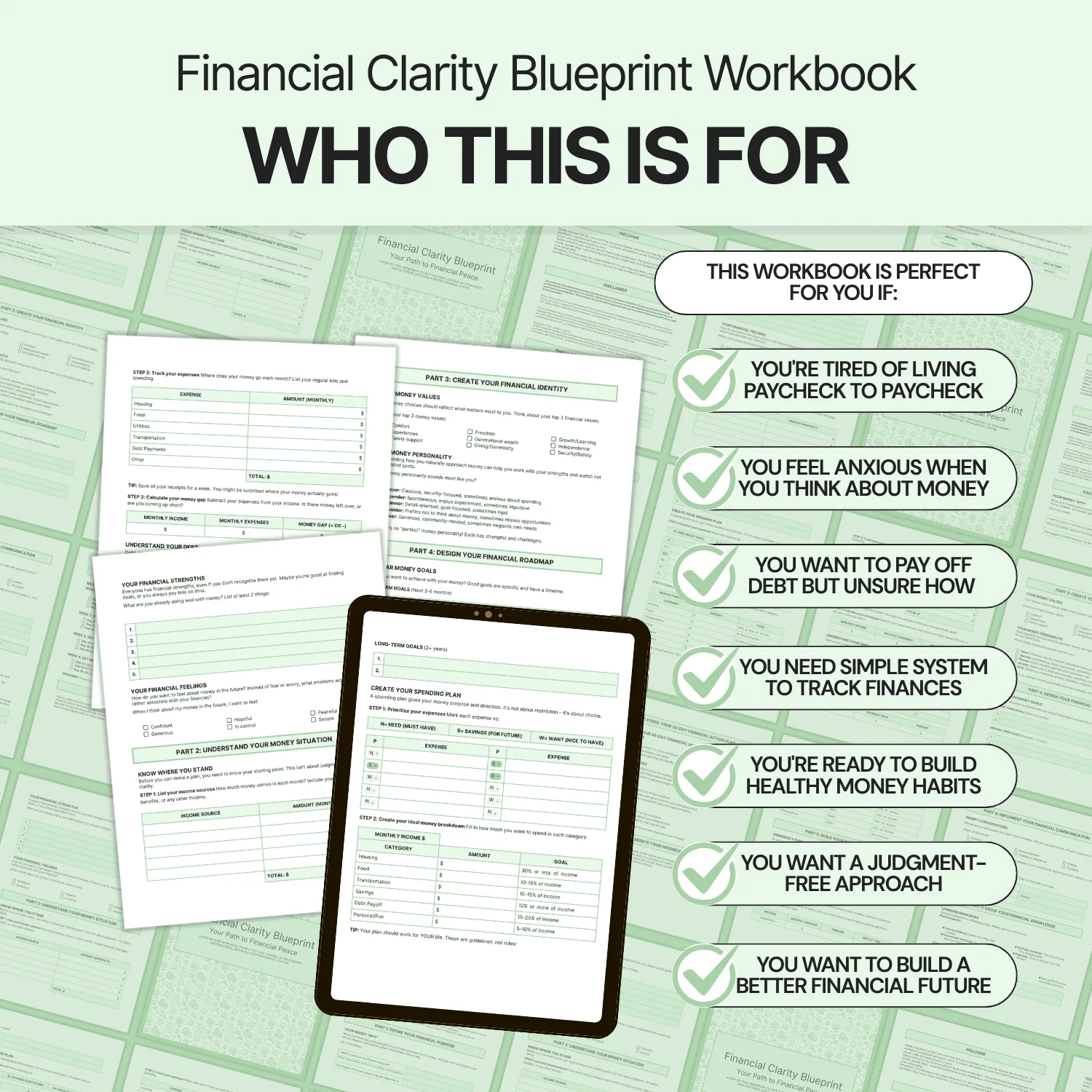 Financial Clarity Blueprint - Google Docs product image (3)