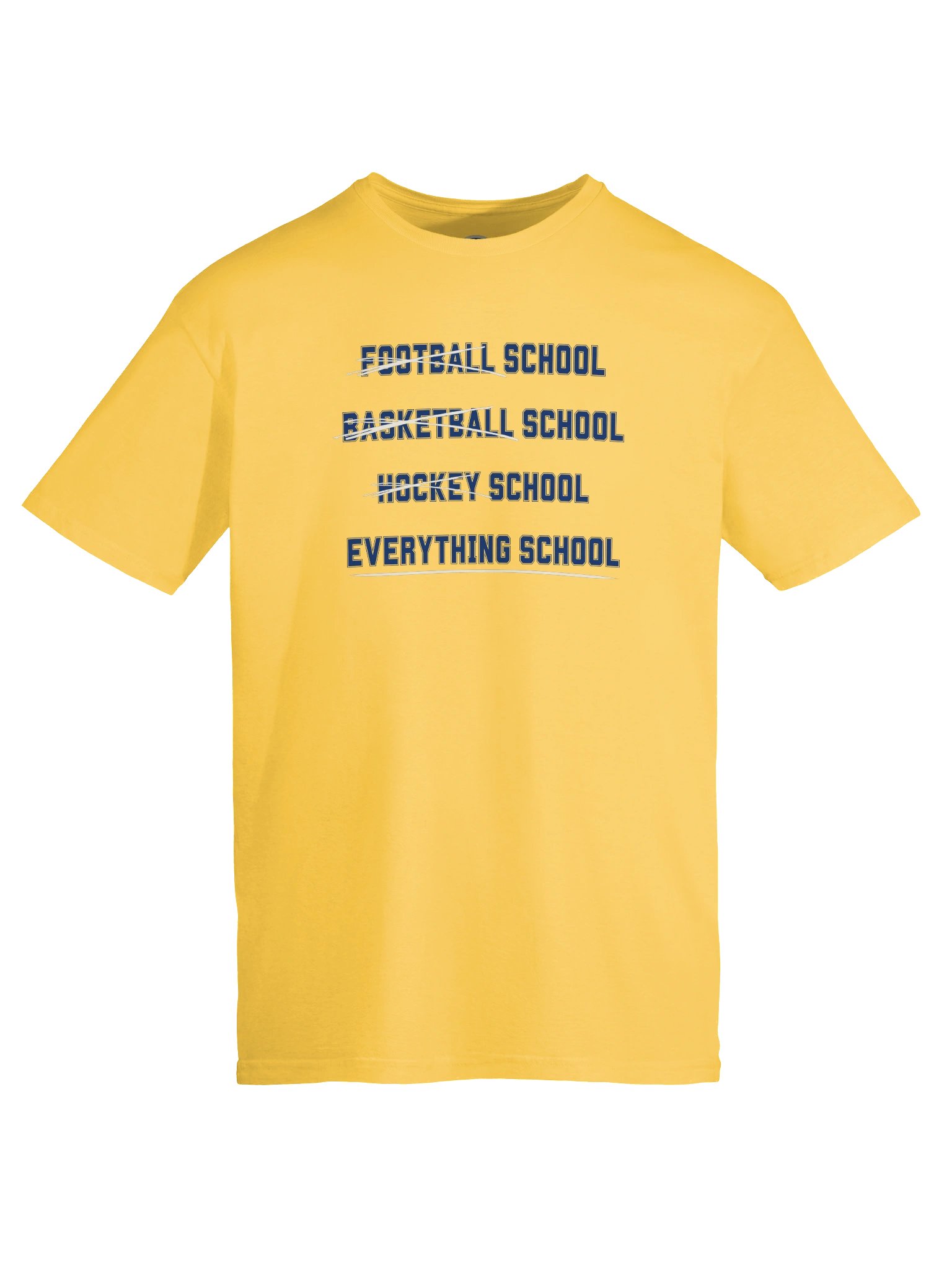 Everything School Statement Edition Maize Tee product image (9)