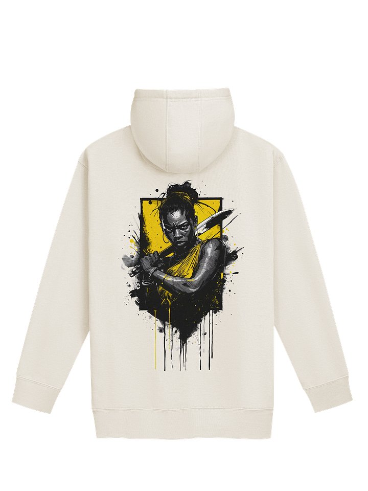 HAZARD EDITION: Electric Yellow & Black Ink Graphic Premium Hoodie & Sweatshirt Collection product image (1)