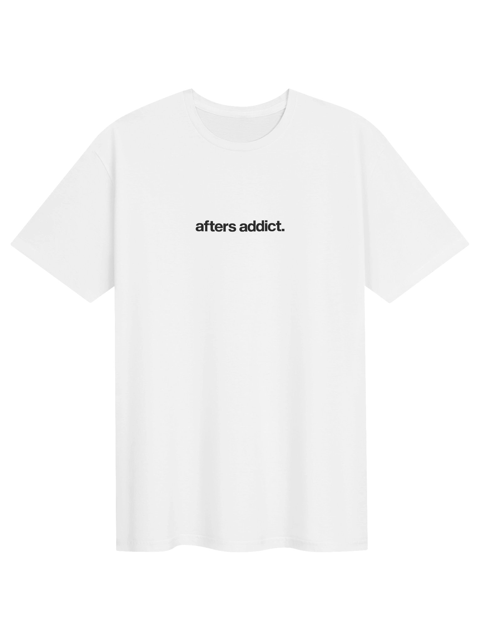 afters addict T-Shirt (White) product image (1)