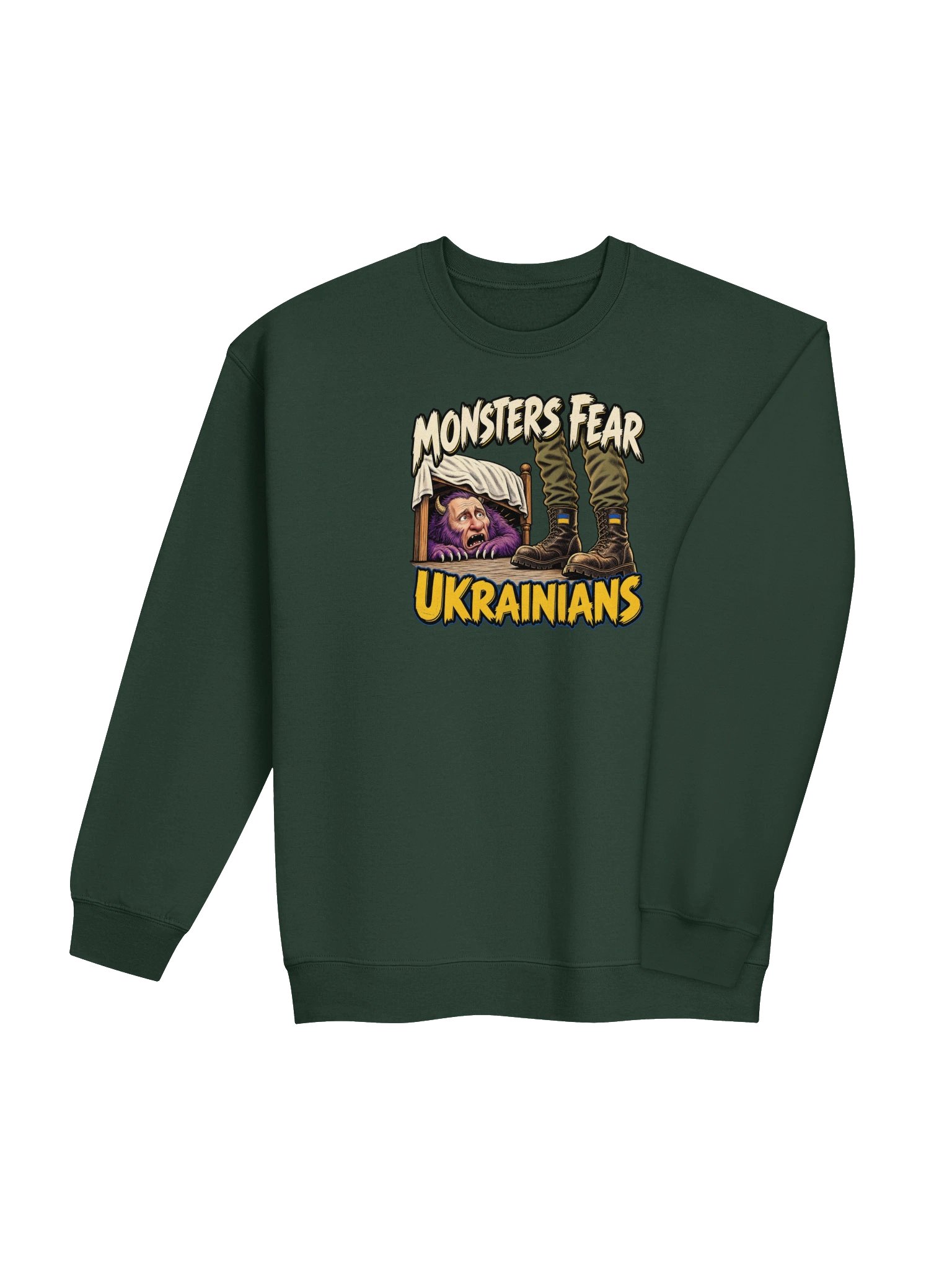 Monsters Fear Ukrainians Sweatshirt product image (20)