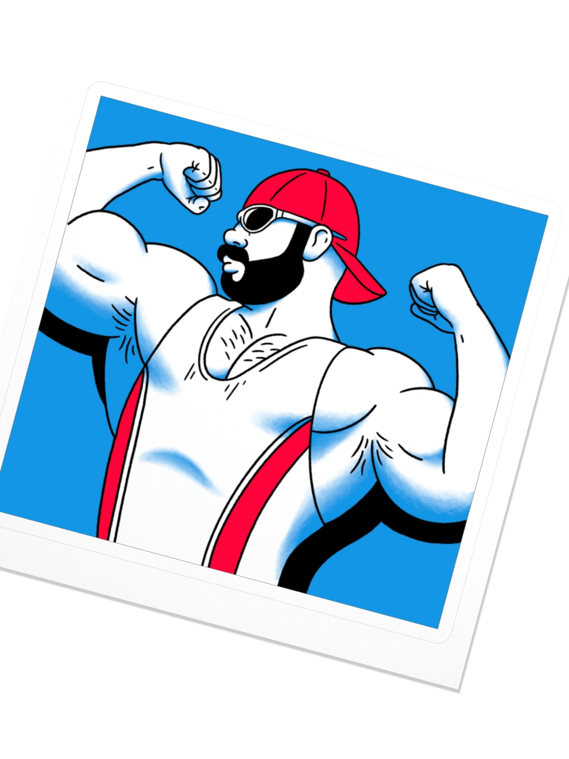 FOLSOM EUROPE Singlet Sticker product image (2)