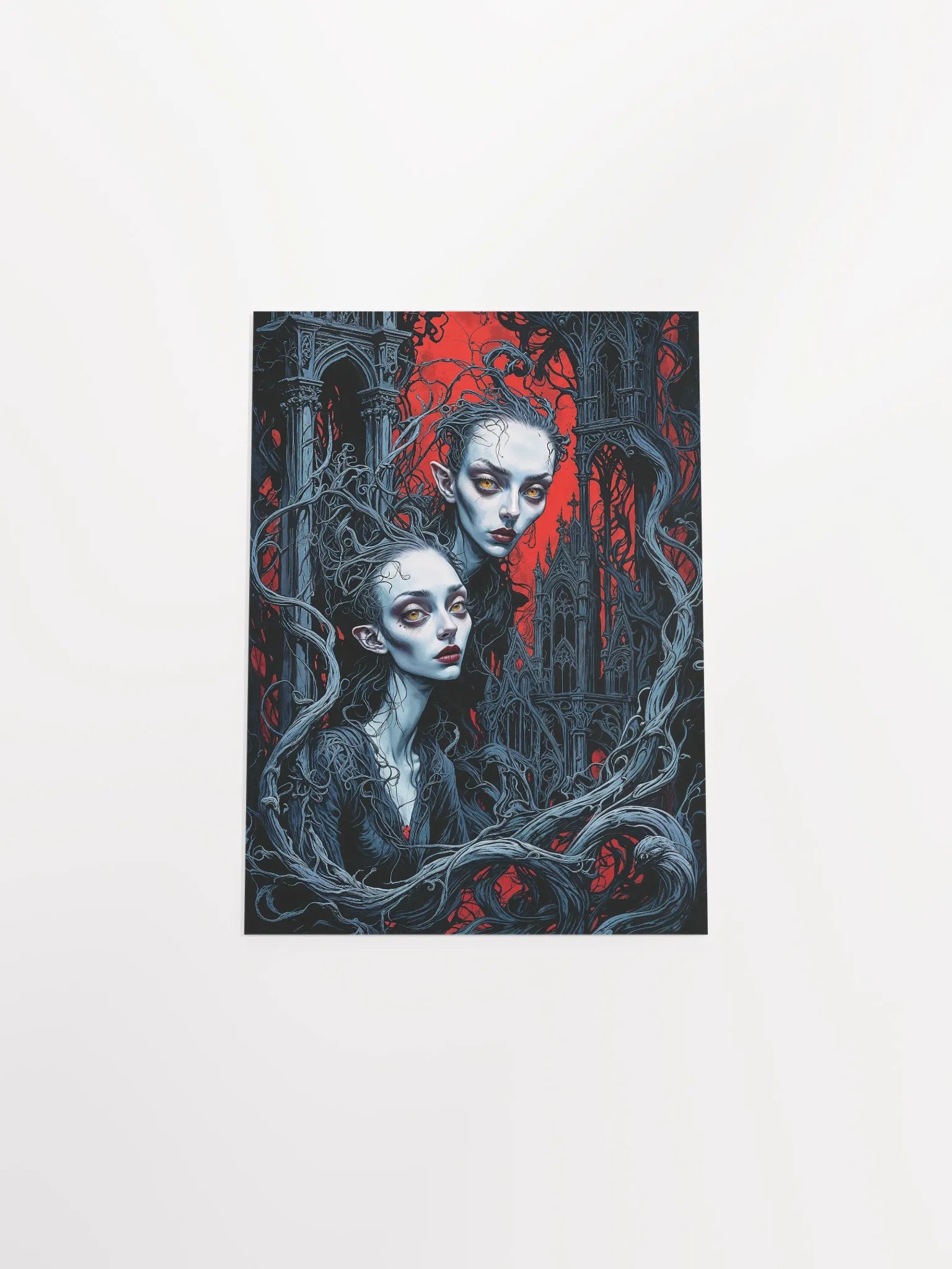 Blood Moon Sisters Matte Poster product image (21)