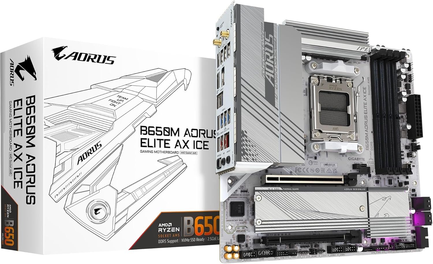 PC Gamer FrostClaw XT - Ryzen 5 9600X+ RX 9060XT 16GB + Gigabyte B650M + DDR5 32GB product image (6)