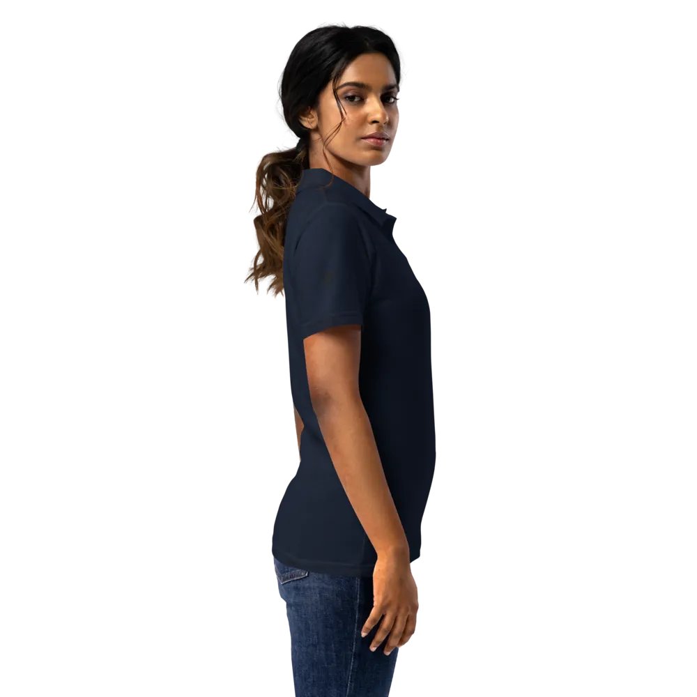 California Dreams Palm Tree Women Polo T-Shirt - Navy product image (3)