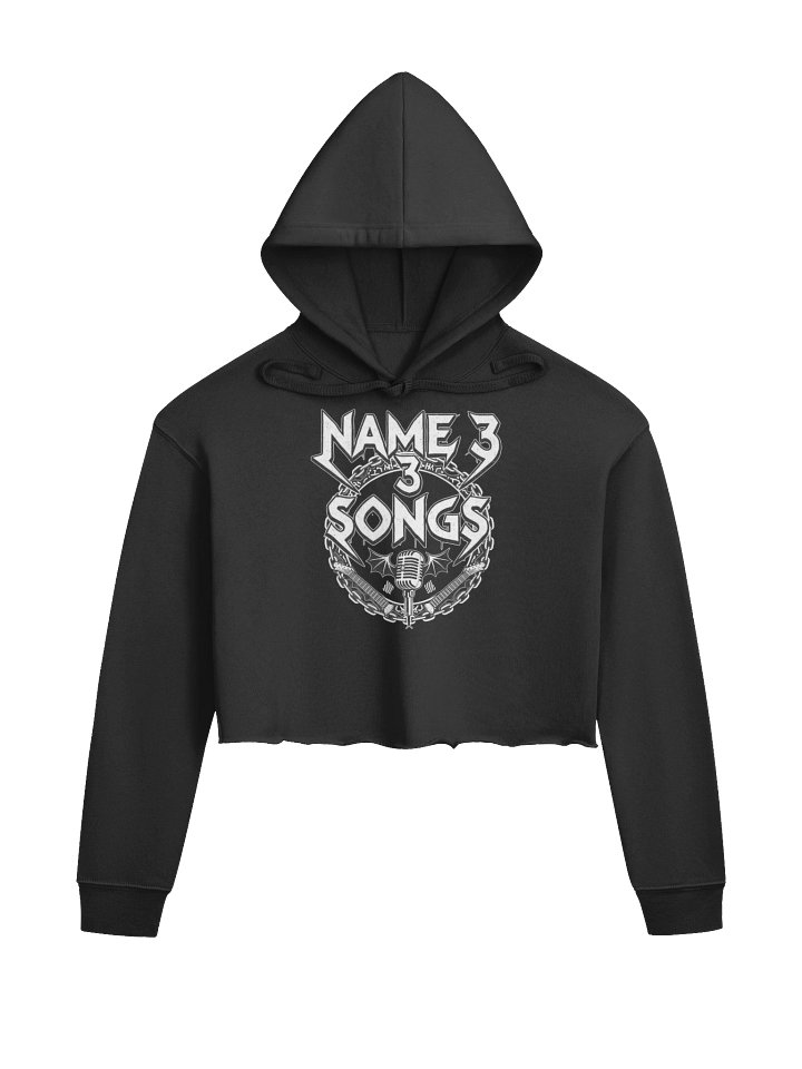"Name 3 Songs" Julesy Fleece Hoodie product image (1)
