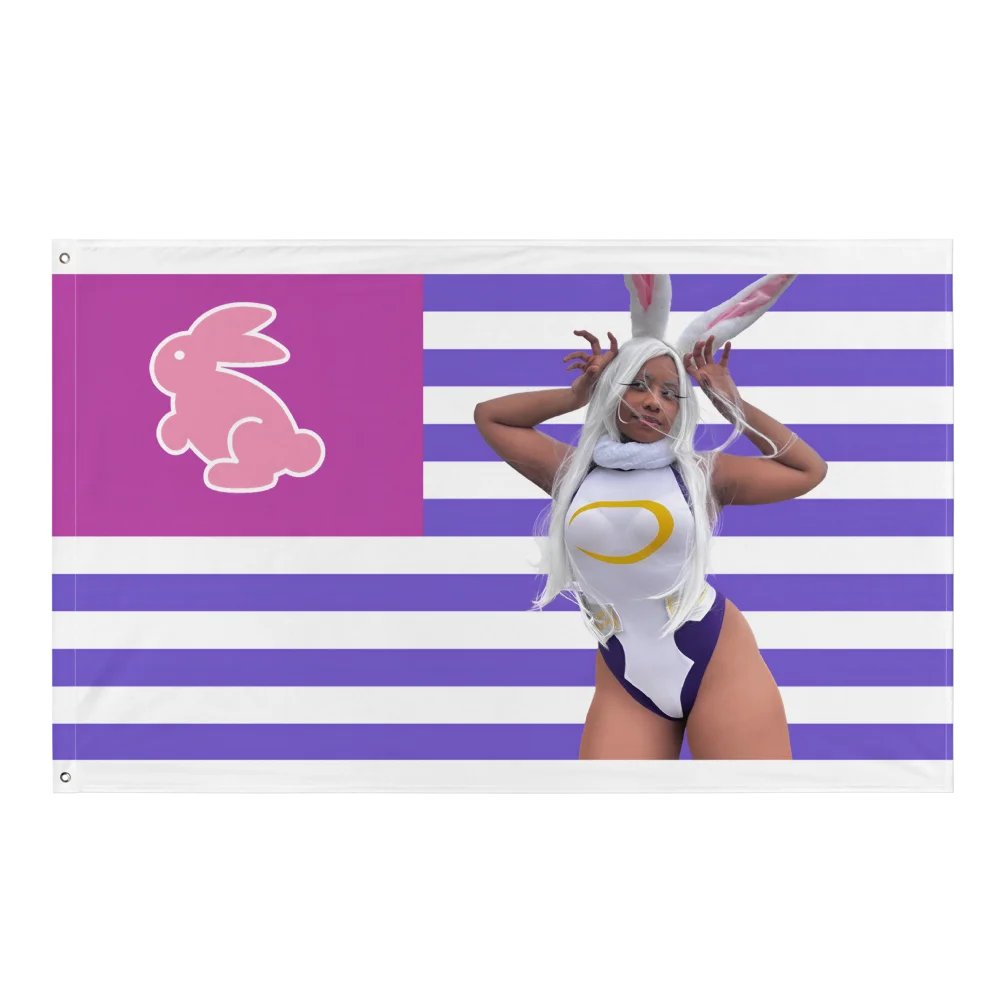Bunny Cosplay Flag product image (1)