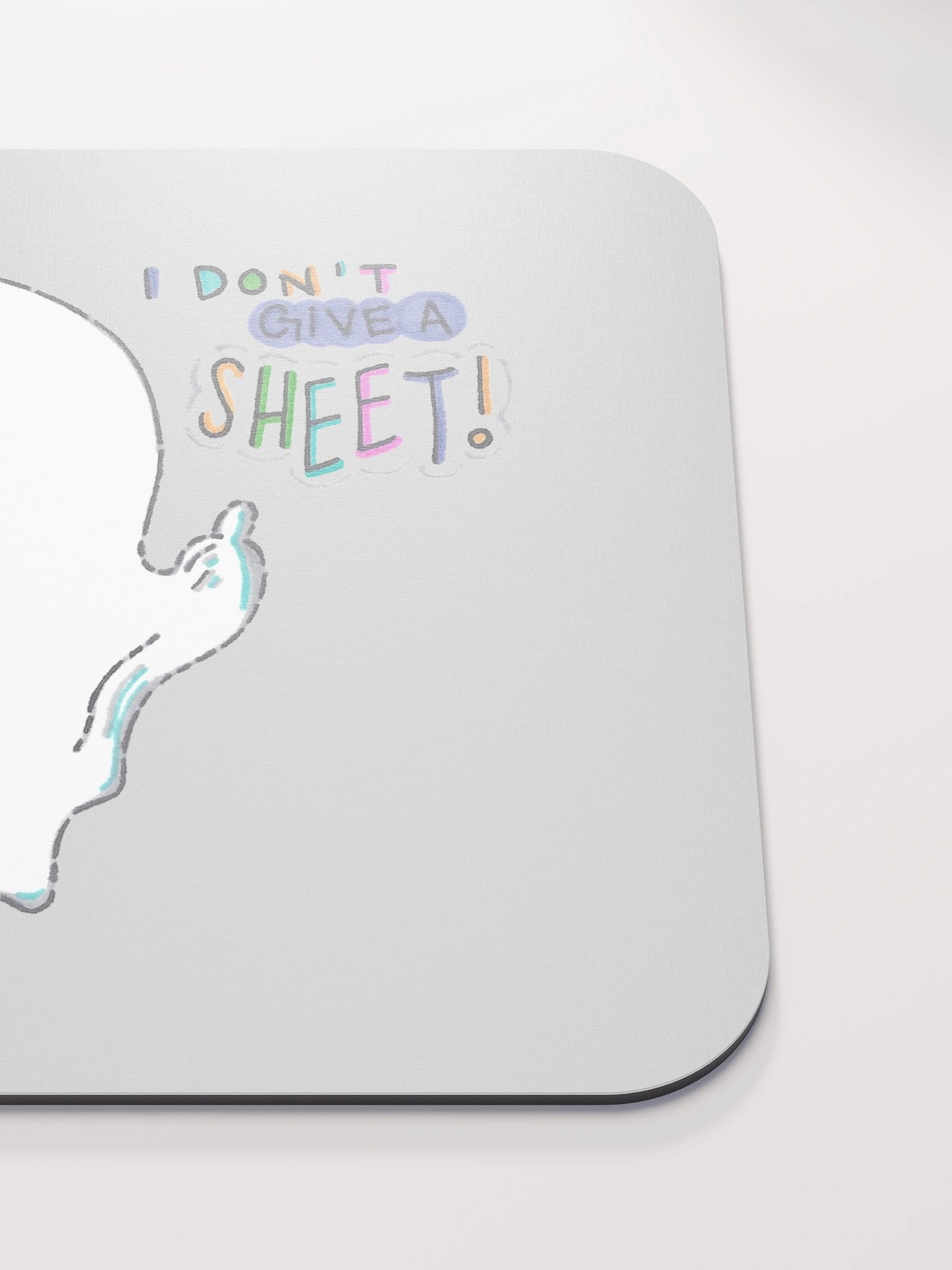 Ghost: Give No Sheets Mousepad product image (5)