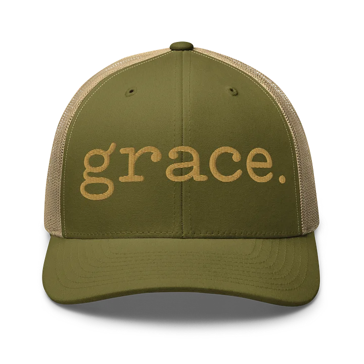 grace. embroidered hat product image (1)