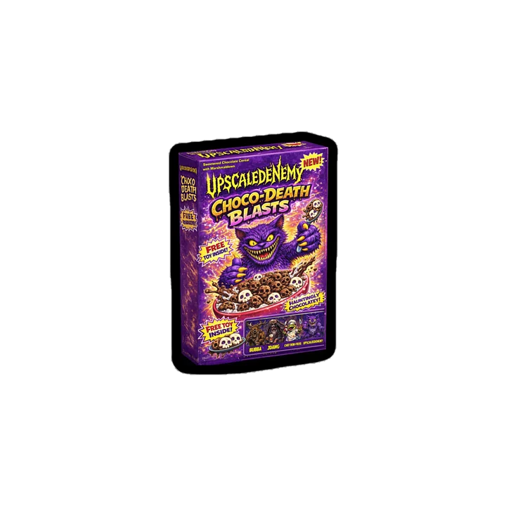 UE - Choco-Death Blasts! Cereal Sticker product image (1)