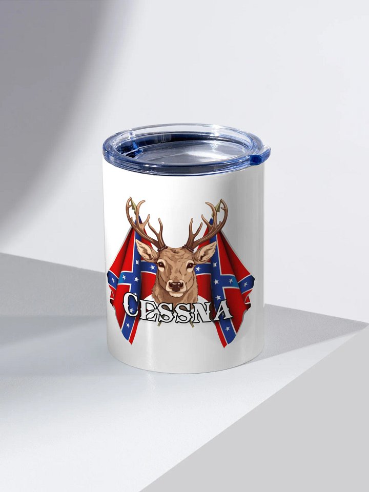 "Cessna" Last Name Rebel Redneck Deer - Kids Tumbler product image (2)
