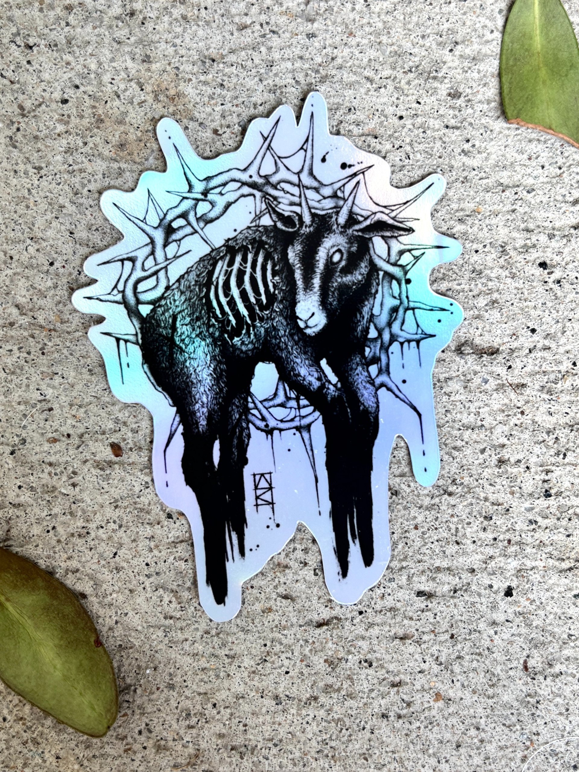 Holographic Loss of Innocence Sticker product image (1)