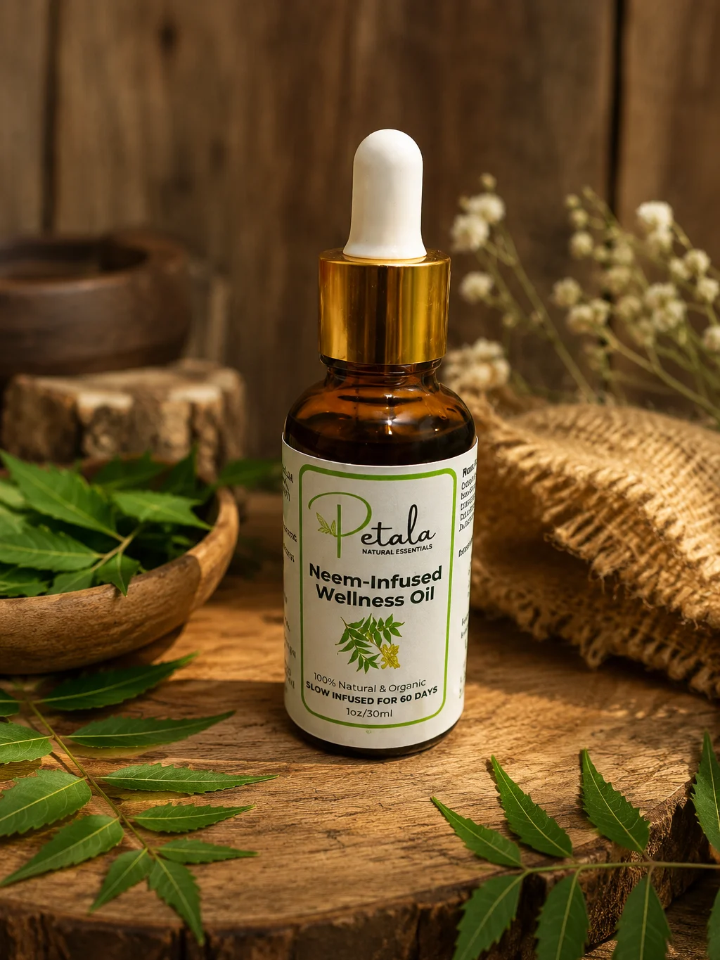 Neem-Infused Wellness Oil product image (1)