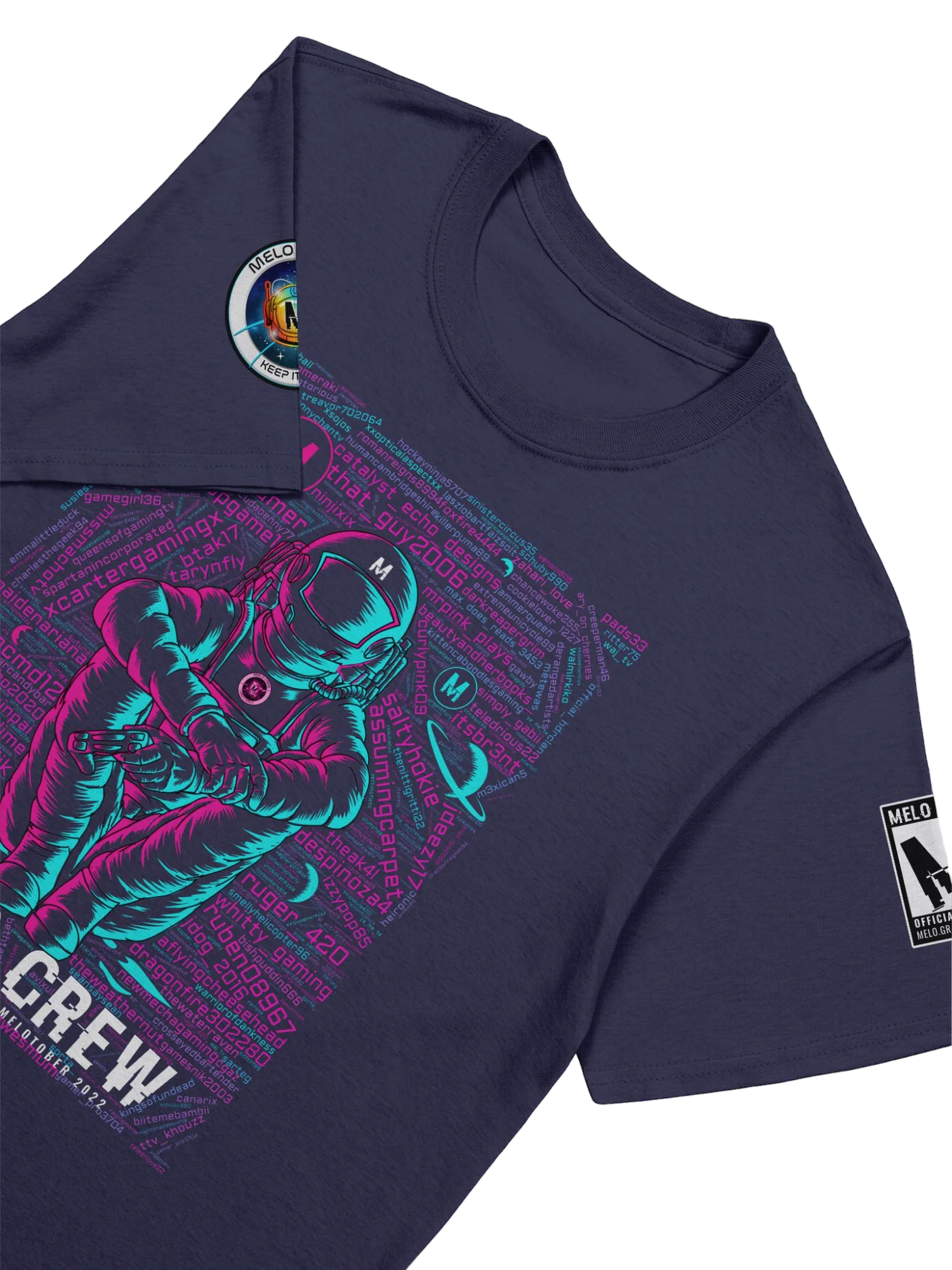 #MELOtober 2022 MELO CREW Vibes - Personalized T-Shirt + BONUS | #MadeByMELO product image (2)