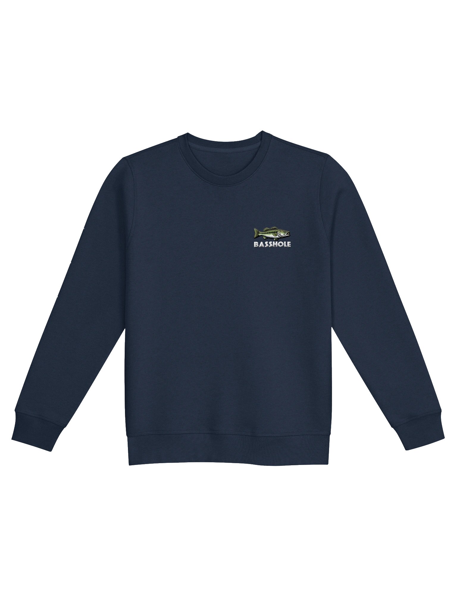 Basshole Embroidered Sweatshirt product image (1)
