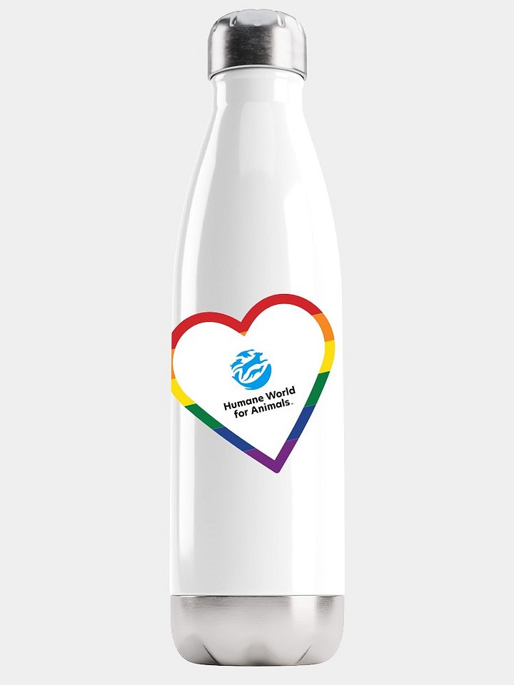 Rainbow heart logo - Sticker product image (1)