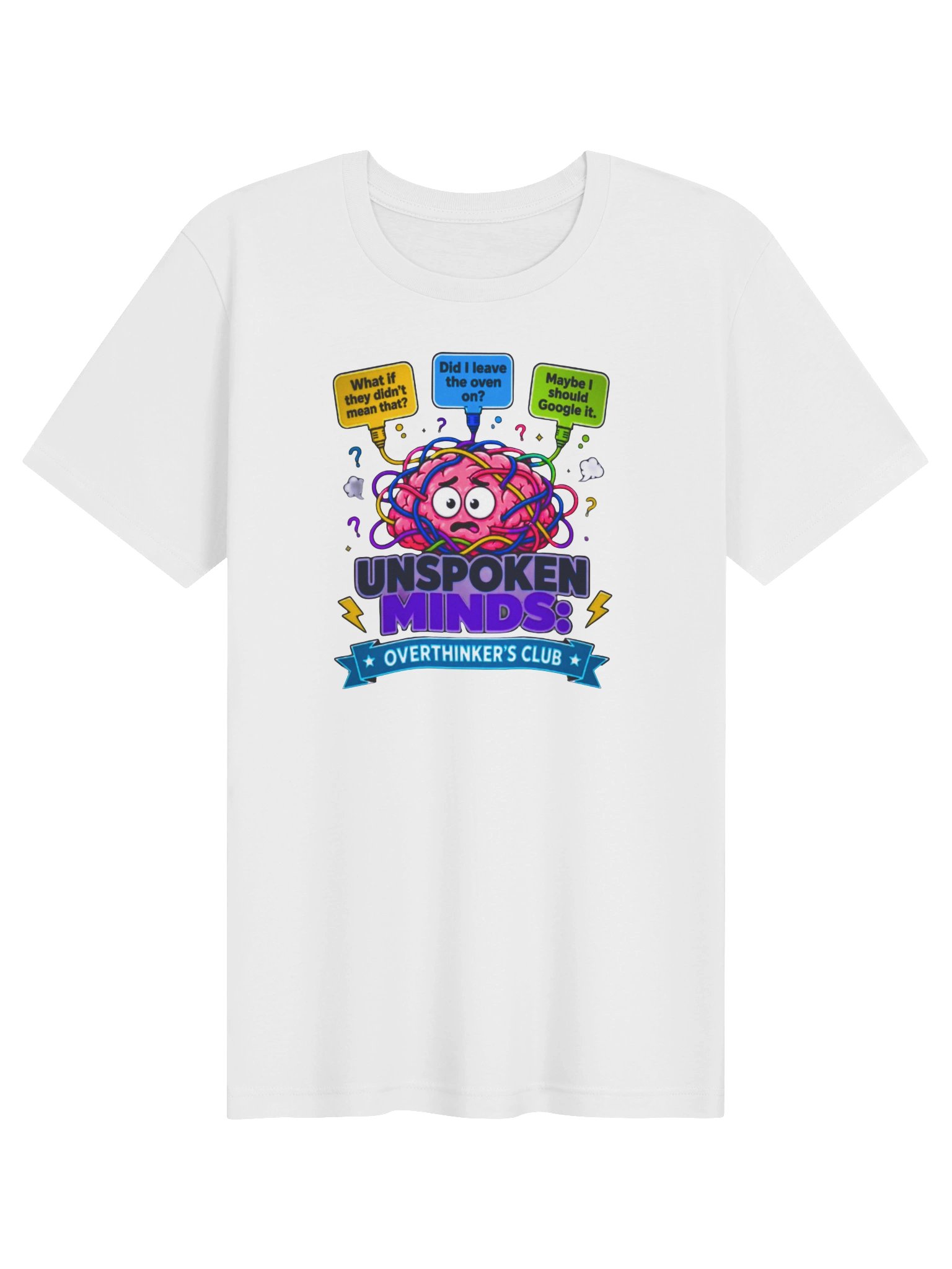 UnspokenMinds: Chaotic Brain Tee product image (1)
