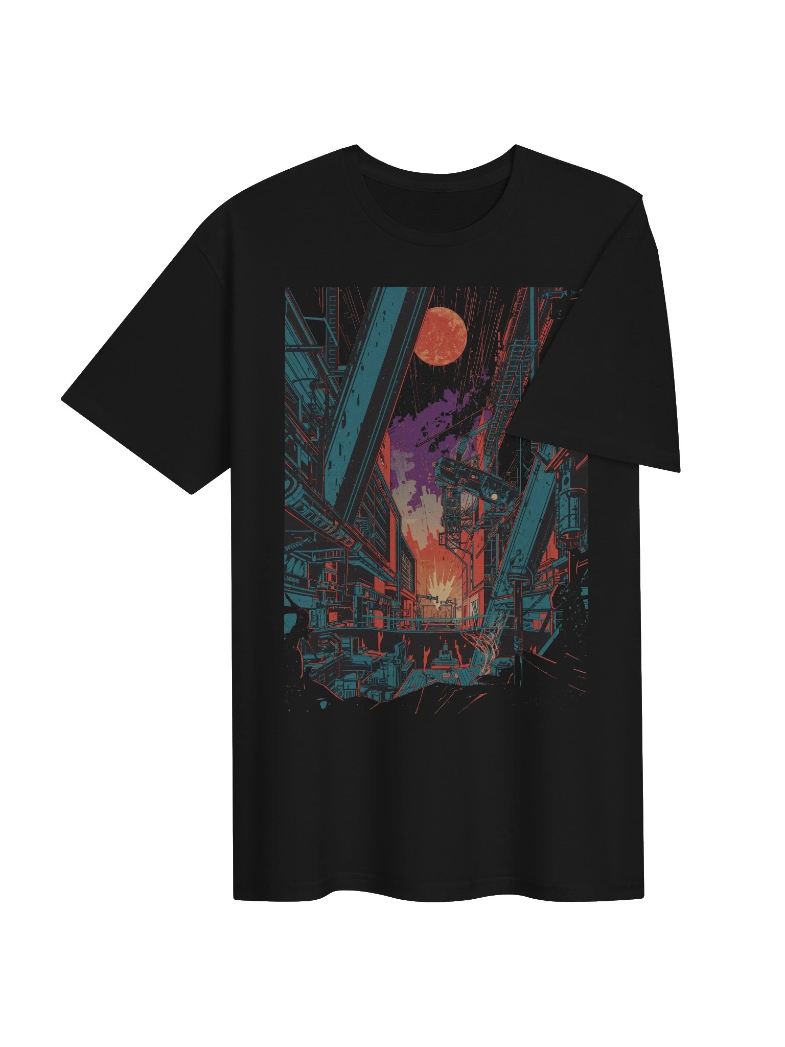 Neo-Visions Cityscape T-Shirt product image (7)