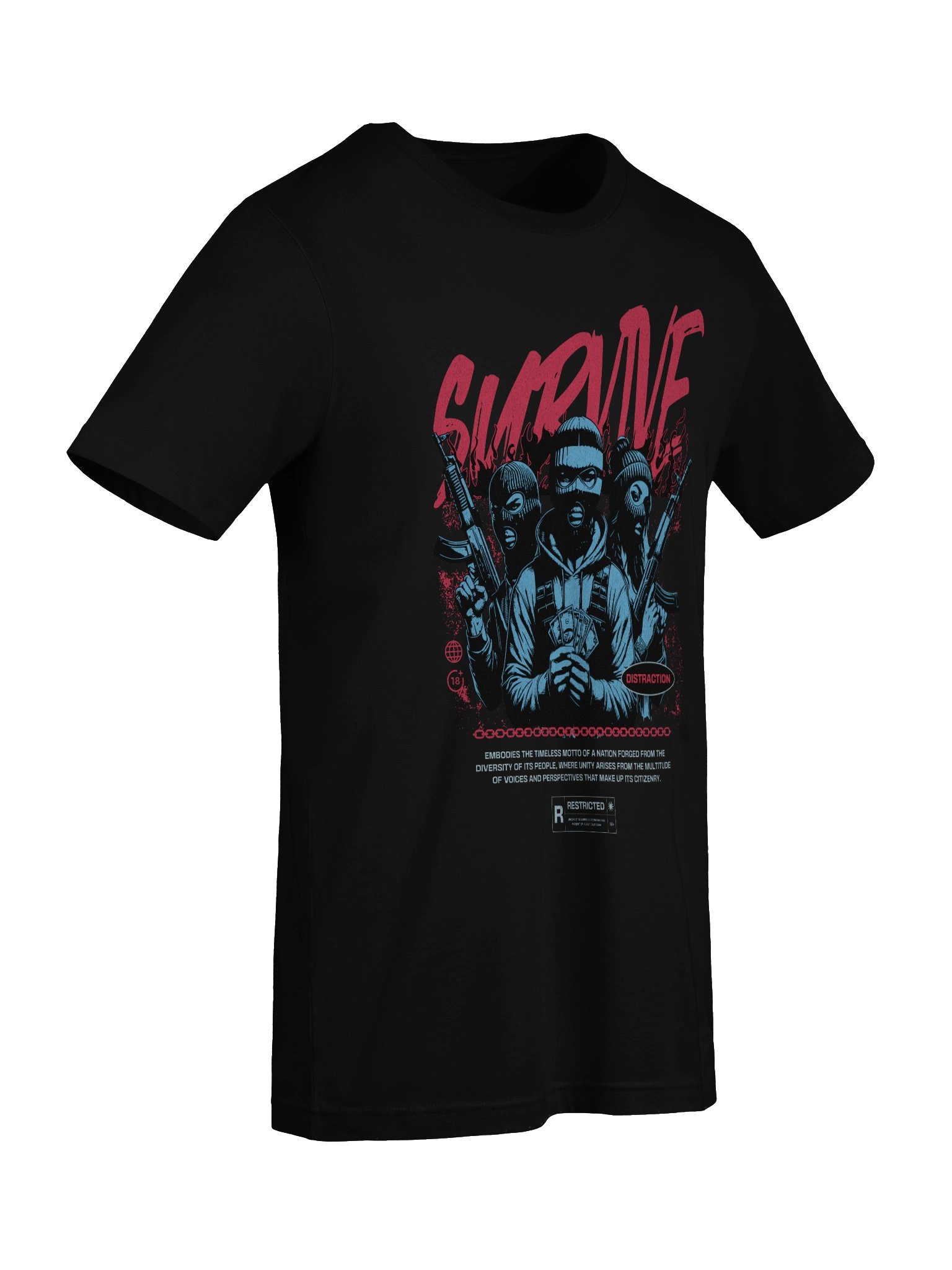 Flame Survival Money Tee product image (9)